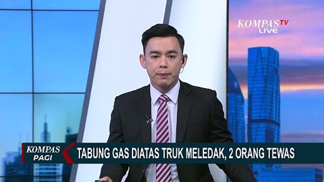 Tabung Gas di Atas Truk Meledak di Sukabumi, 2 Orang Tewas