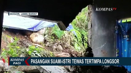 Pasangan Suami-Istri di Dramaga Bogor Tewas Tertimpa Longsor