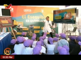 下载视频: Niños de la Patria conocen los recursos naturales del Esequibo con jornadas científicas en Caracas