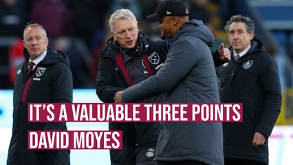 It's a valuable three points - David Moyes