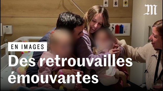 Guerre Israël-Hamas : l’émotion après la libération des premiers otages