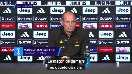 13e j. - Allegri : “La course au Scudetto ne se limite pas à la Juventus et à l'Inter”