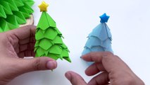 Paper Table Top Christmas Tree / 3D Paper Christmas Tree / Christmas Decoration Ideas / Paper Craft