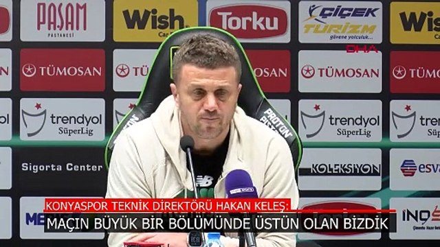 Hakan Keleş, Kasımpaşa maçı sonrası konuştu: Maçın büyük bölümünde üstün olan bizdik
