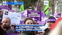 25-N | Marchas en todo el mundo conmemoran el Día de la Eliminación de la Violencia contra la Mujer