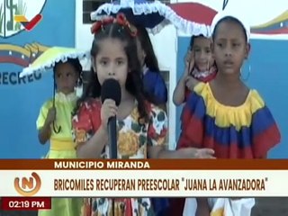 Gobernación del edo. Falcón rehabilita preescolar Juan la Avanzadora en el mcpio. Miranda
