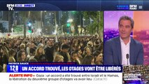 L armée israélienne annonce que onze otages du hamas sont en route vers israël, accompagnés par la croix-rouge
