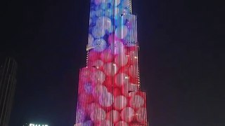 Burj Khalifa Beautiful Night View Worth Watching #dubai #beautiful #burjkhalifa #viral #travel