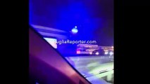 Puglia: numerose auto bloccate sulla Statale 16 per un incidente all'altezza Molfetta-Bisceglie - video