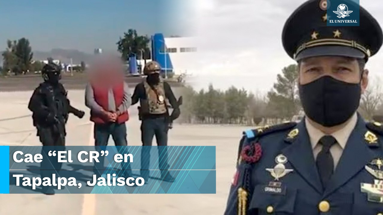 Detienen a “El CR”, acusado del secuestro del coronel José Isidro Grimaldo