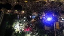 В Тель-Авиве тысячи людей вышли на улицы, с требованием освободить всех заложников ХАМАС