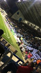 Pompey fans chanting at end of Blackpool defeat