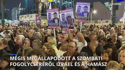 Újabb változás lehet túszügyben - mégis elengedheti a Hamász a mára tervezett foglyokat