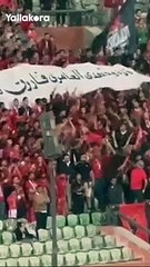 فترة وتعدي".. جماهير الأهلي تدعم العامري فاروق في مباراة ميدياما"
