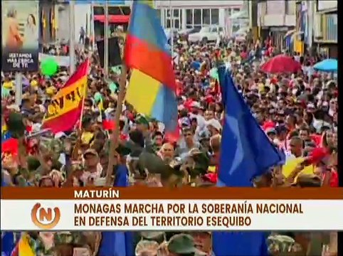Monagas | Habitantes del mcpio. Maturín marchan por la soberanía nacional en defensa del Esequibo