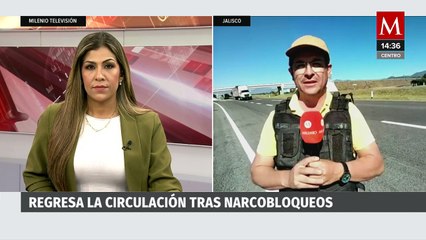 Se reanuda la circulación en carretera de Jalisco tras narcobloqueos