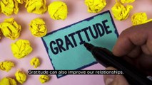 Motivation - Exploring the Psychological Benefits of Gratitude