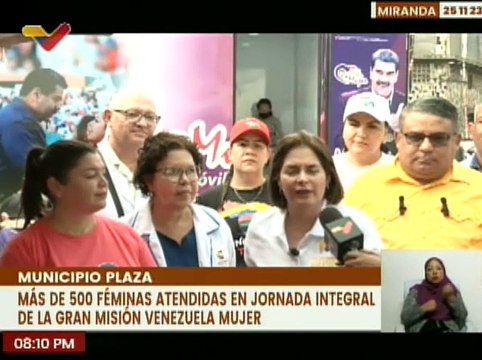Miranda | Más de 500 mujeres fueron favorecidas por la GMVM con jornada de atención integral