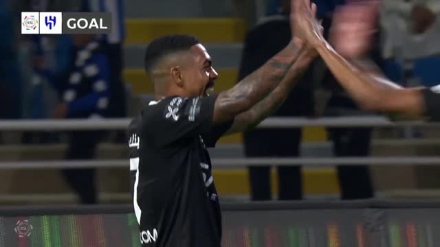 Malcom scores hat-trick as Al Hilal slot nine past Al Hazm