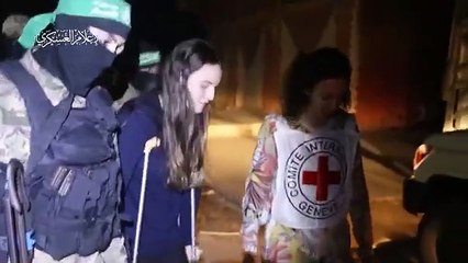 Hamas divulga vídeo da libertação de segundo grupo de reféns