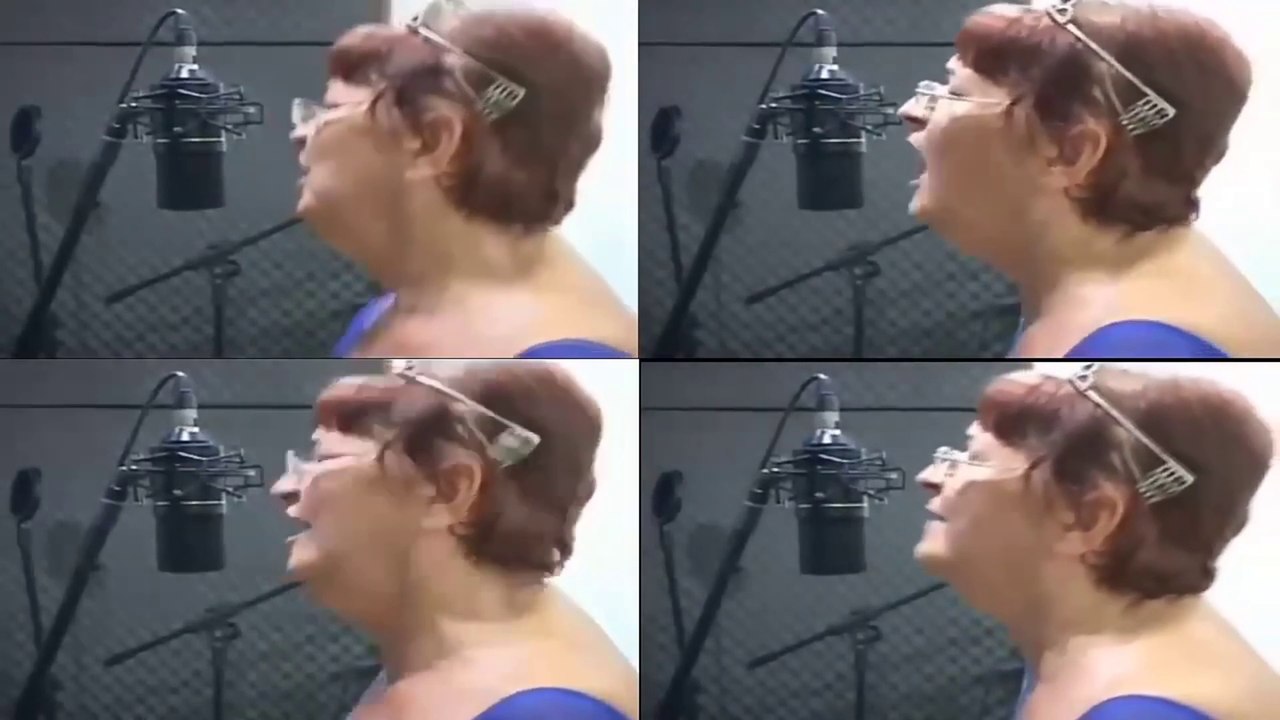 Senhora Cantando: "NADA, NADA, NADA, NADA, EU NÃO ESTOU FAZENDO NADA!", Um Milhão De Vezes.