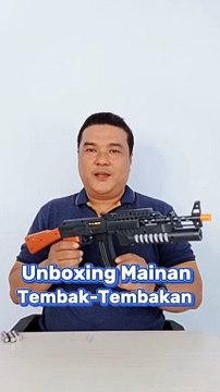 Mainan tembak-tembakan bersuara - mainan tembakan lampu - mainan anak tembakan viral #toys