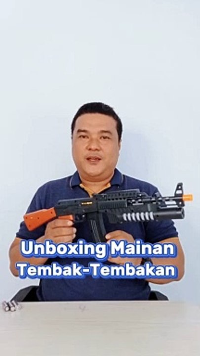 Mainan tembak-tembakan bersuara - mainan tembakan lampu - mainan anak tembakan viral #toys