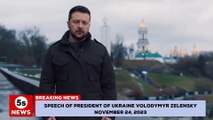President of Ukraine Zelensky. speech on the day of remembrance of victims of the Holodomor. 5s News
