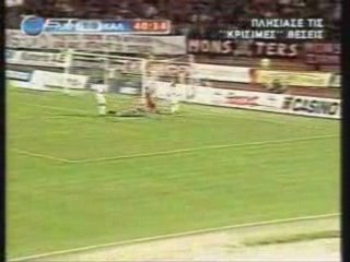 27th AEL-Kalamaria 2-1 Highlighs 30-03-08  Greece