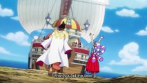 The Straw Hats say Goodbye to Wano | One Piece 1085