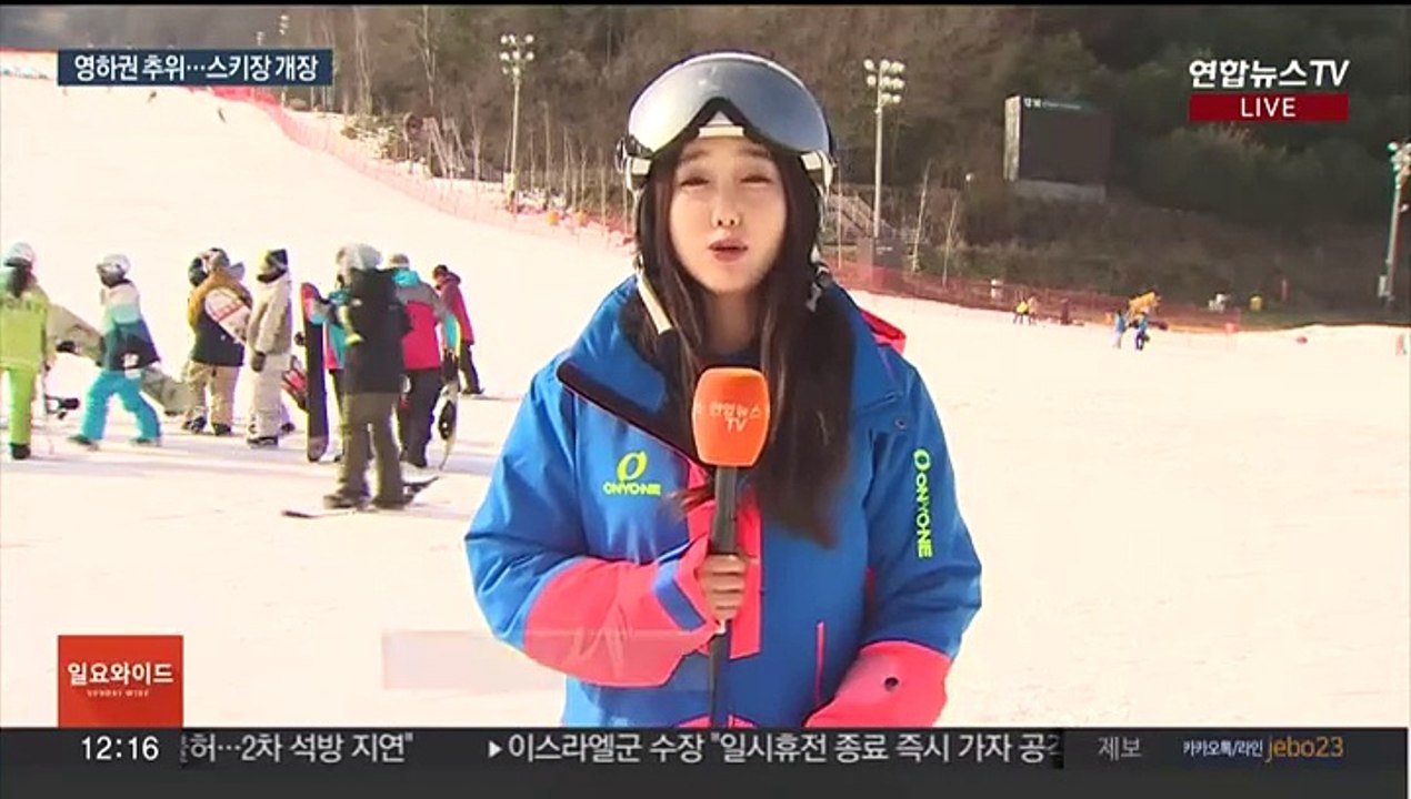 "겨울아, 반갑다"…스키장 본격 개장 '북적'