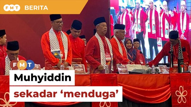 Muhyiddin sekadar ‘menduga’, kata penganalisis