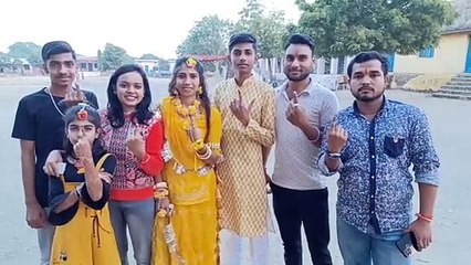 There was tremendous craze for voting among first time voters