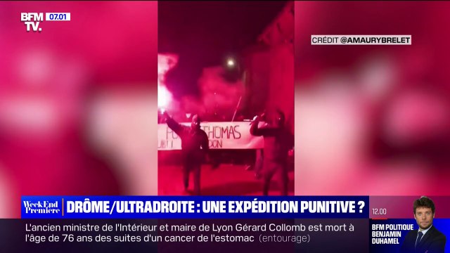 Mort de Thomas à Crépol: 20 personnes interpellées après une manifestation de militants d'ultradroite