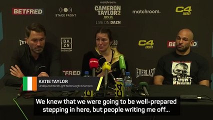 Katie Taylor after Croke Park trilogy fight as she avenges Cameron loss