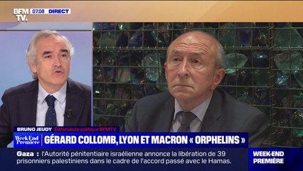 Mort de Gérard Collomb: Lyon et Emmanuel Macron désormais "orphelins"