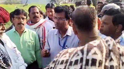 Officers reached this village running on the day of voting