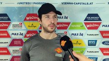 Lukas Kainz (VIC) vor dem Duell mit Graz