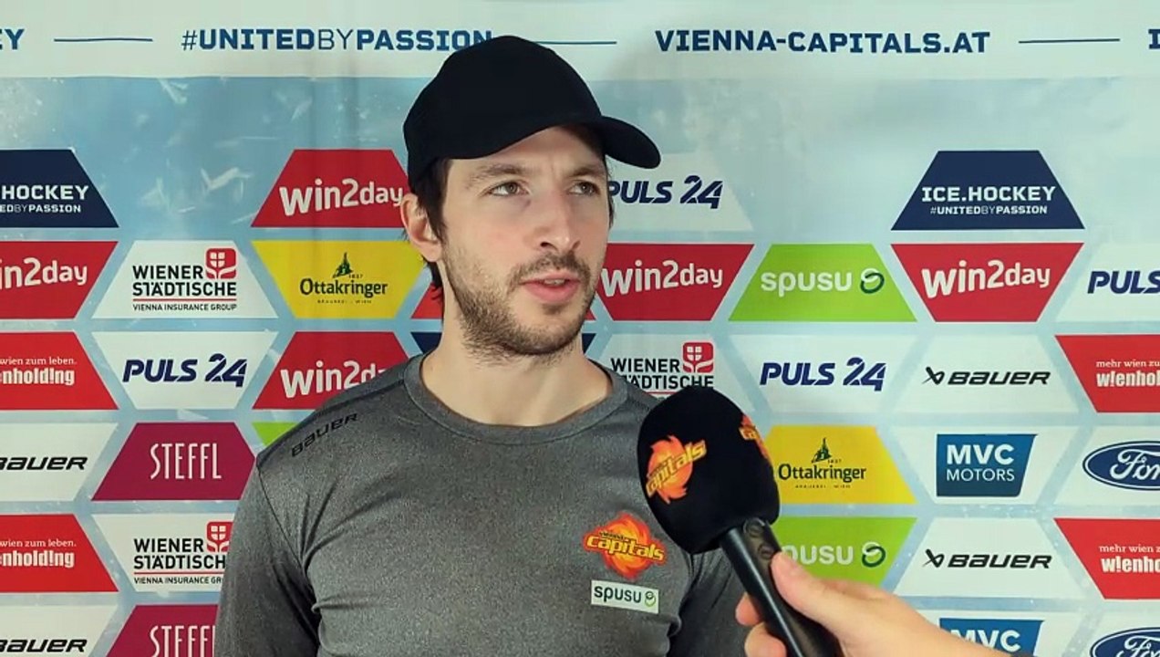 Lukas Kainz (VIC) vor dem Duell mit Graz