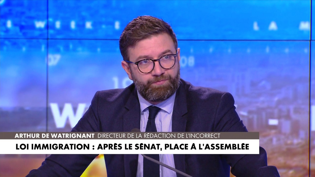 Arthur de Watrignant : «Ils veulent faire une immigration choisie, une immigration travail»