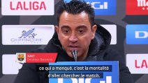Xavi : “Si nous voulons gagner des trophées, nous devons changer de mentalité”