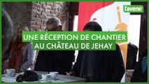 Réception de chantier au château de Jehay