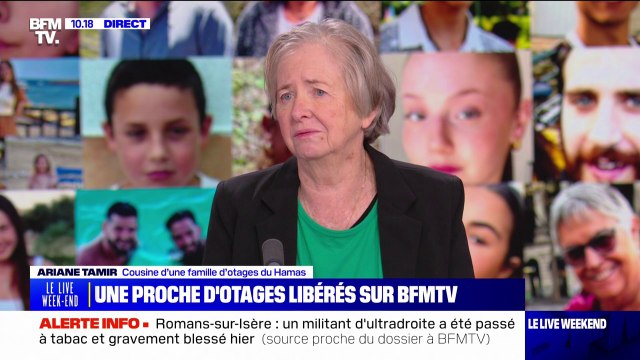 On espère qu'ils ne vont pas rester toute leur vie les otages du Hamas , témoigne cette proche d'otages libérés
