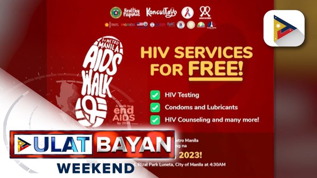 Kauna-unahang Metro Manila AIDS Walk, inilunsad ng DOH
