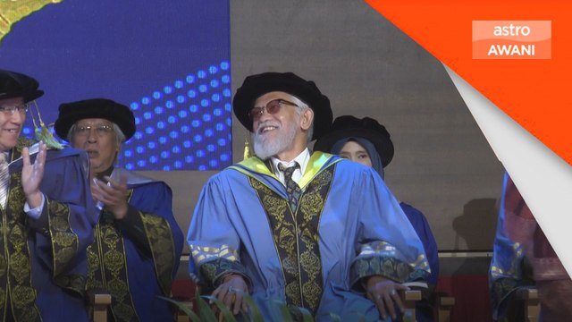 Terima Ijazah Kehormat Kedoktoran satu pengiktirafan penuh makna - U-Wei HajiSaari