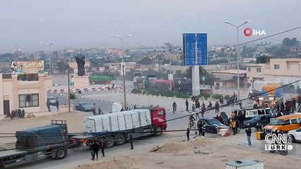 Gazze Şeridi’ne 200 yardım tırı geçti