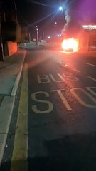 Sheffield car engulfed in flames 'started to explode' says witness
