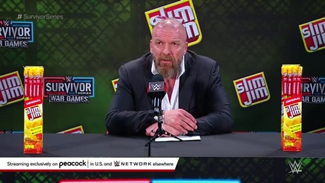 Triple H discusses CM Punk's epic return- Survivor Series