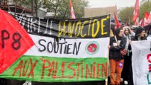 حضور لافت للطلاب والشباب في فعاليات دعم فلسطين بفرنسا