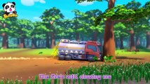 Tanker Truck is Leaking Oil - Rescue Team - Monster Cars - Kids Songs - Kids Cartoon - BabyBus